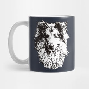 Rough Collie - Collie Christmas Gifts Mug